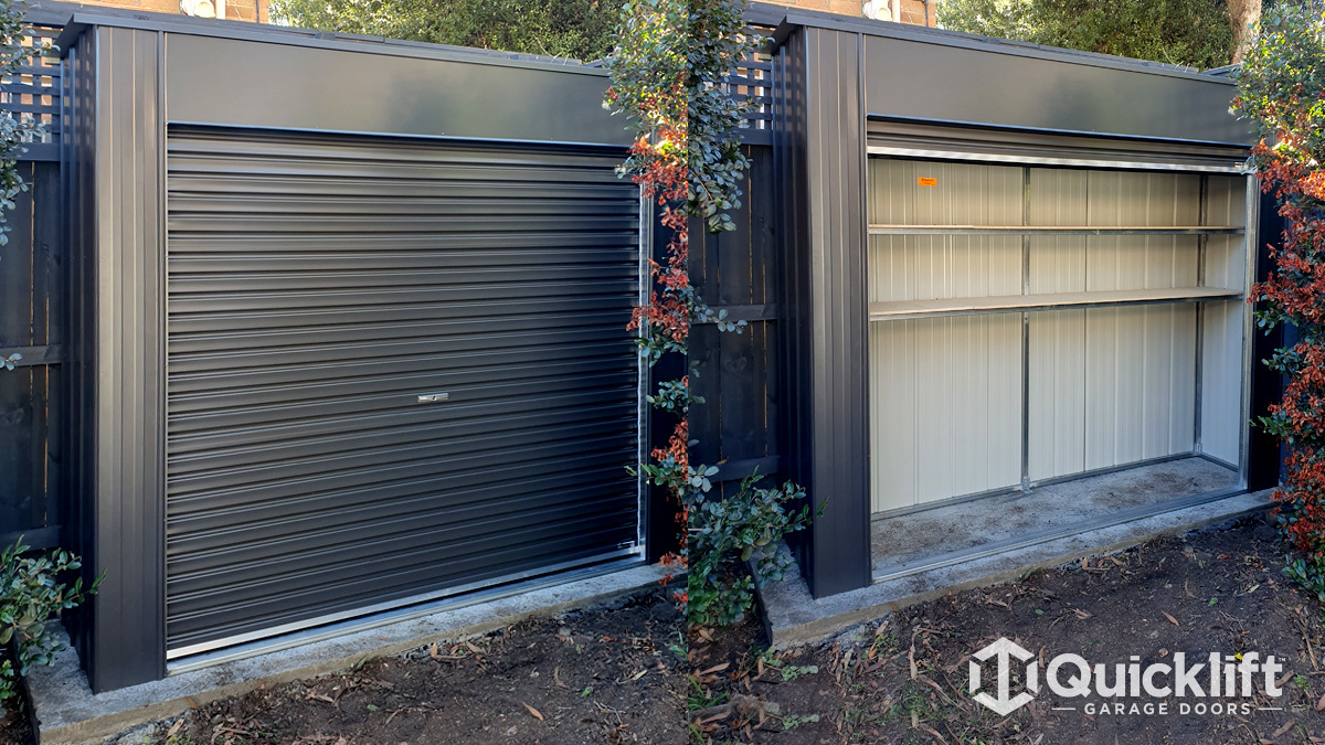 Backyard Buddy | Outdoor Storage Solution | Quicklift Garage Doors